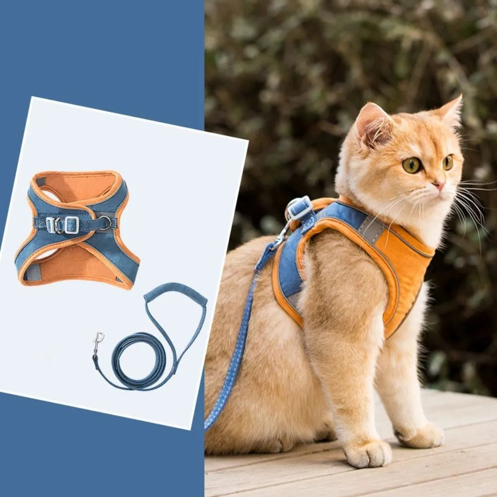 SafeCat – Sicheres & Ausbruchsicheres Katzengeschirr mit Leine