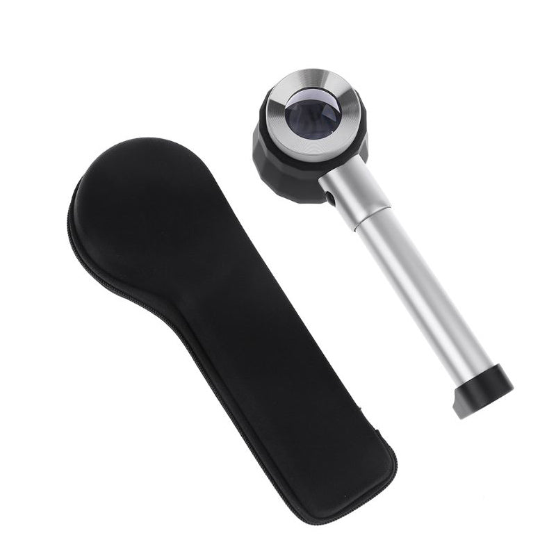 10X Vergrößerungsglas mit Skala und LED-Licht