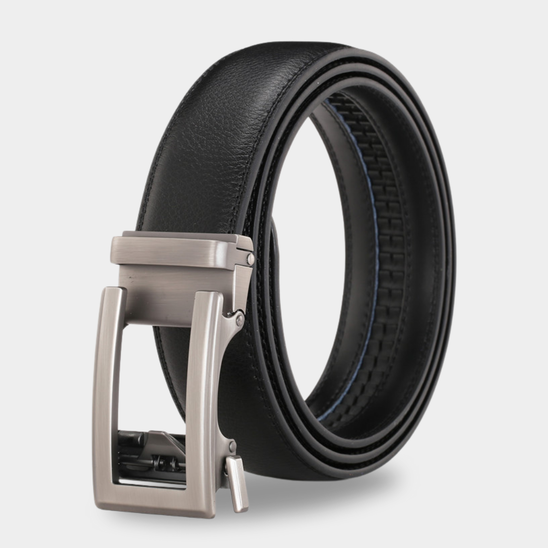 MAJESTICE BELT™ | Automatik-Ledergürtel mit Easy-Click-Verschluss | 1+1 GRATIS