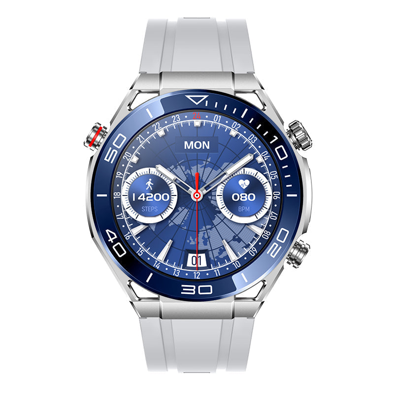 Gesundheits-Smartwatch mit Blutzucker-, EKG- und Herzfrequenzüberwachung