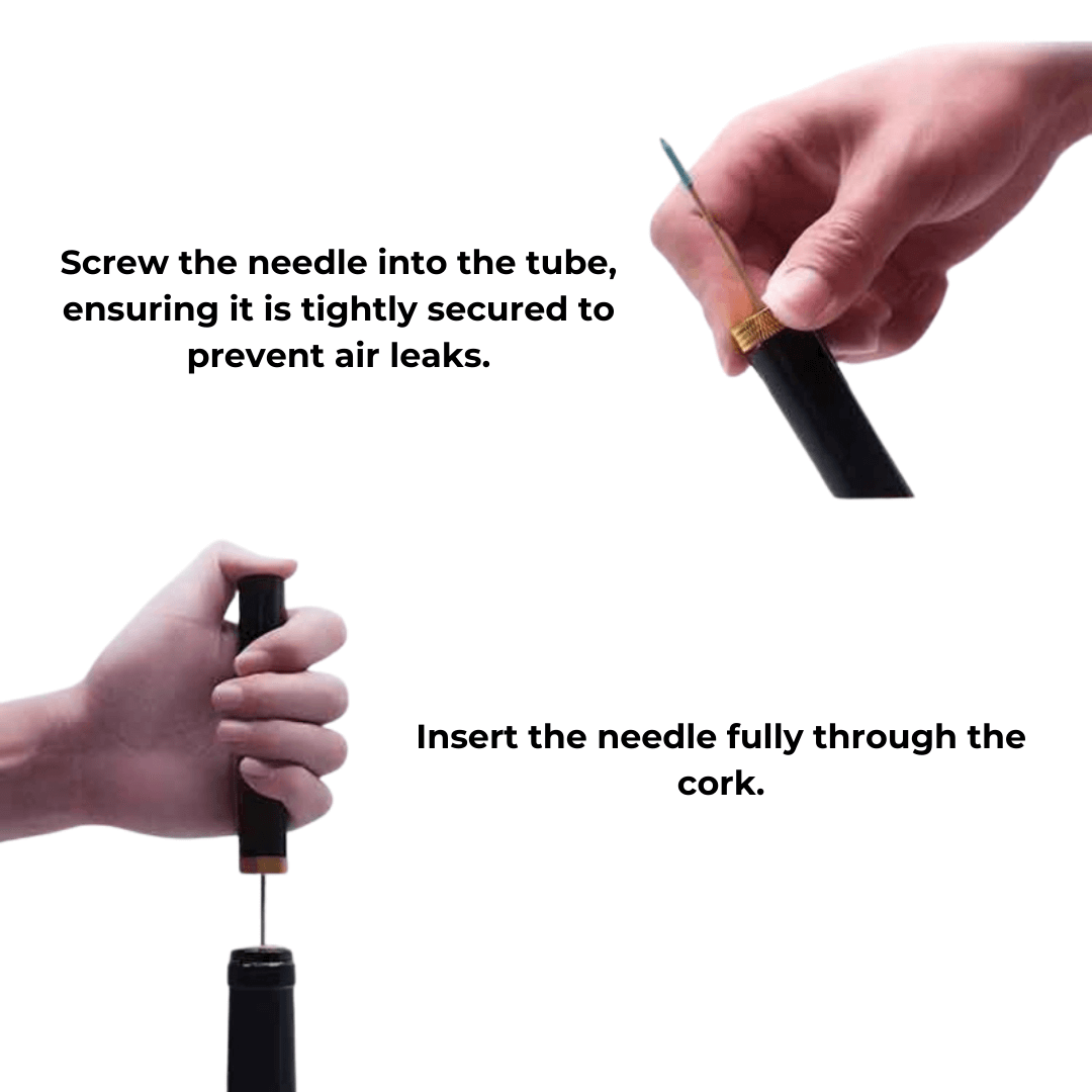 Weinöffner Luftdruck - Schnell & Einfach