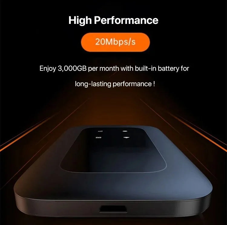 Mobiler 5G WLAN-Router | Tragbarer Hochgeschwindigkeits-Router