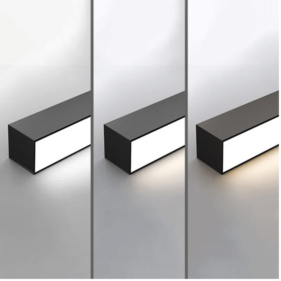 Lineare LED Deckenleuchte Industrie Design