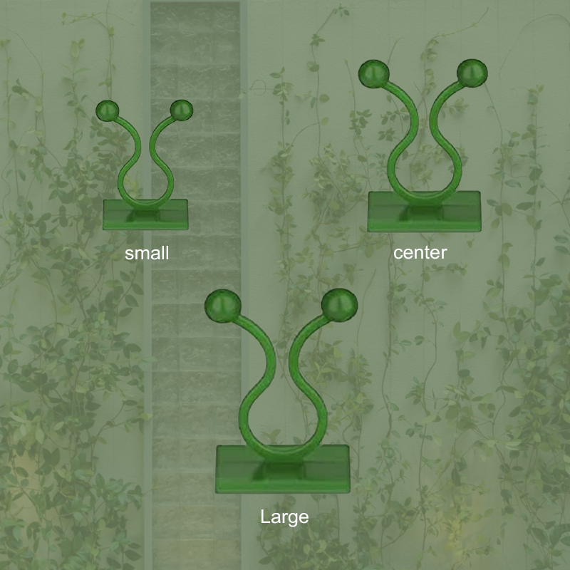 Grüner Pflanzenwand Fixierklebehaken