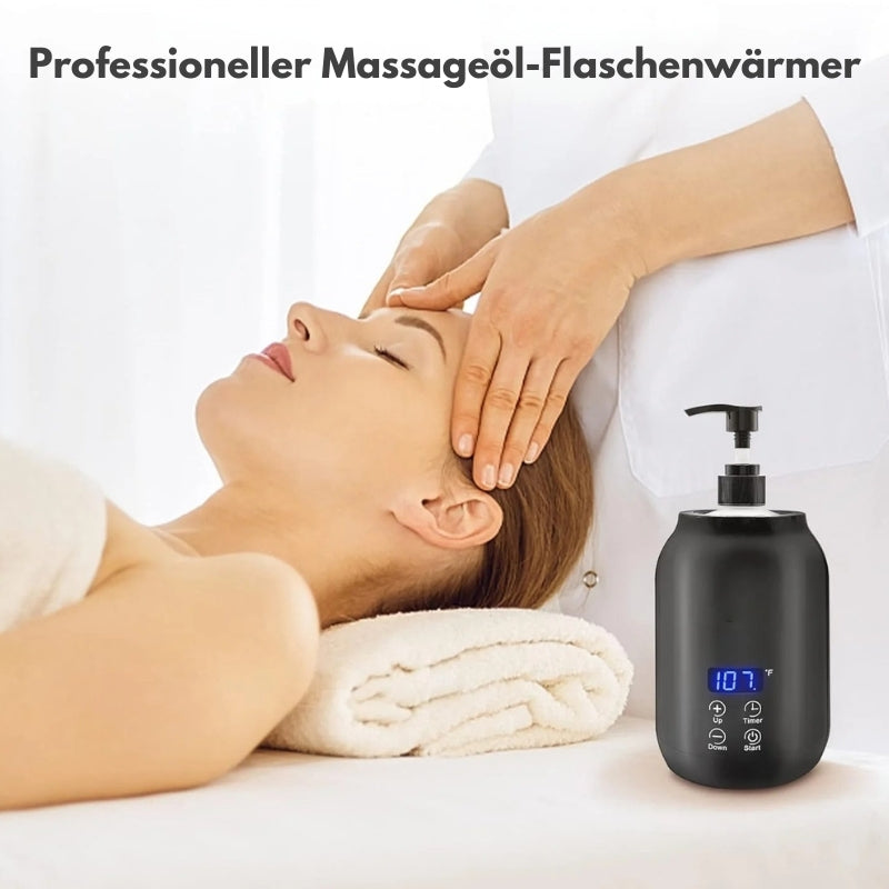 Zelara - Tragbarer elektrischer Massageöl-Wärmer mit Touch Kontrolle