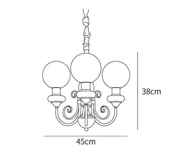 Onyx Kronleuchter - Modernes Design