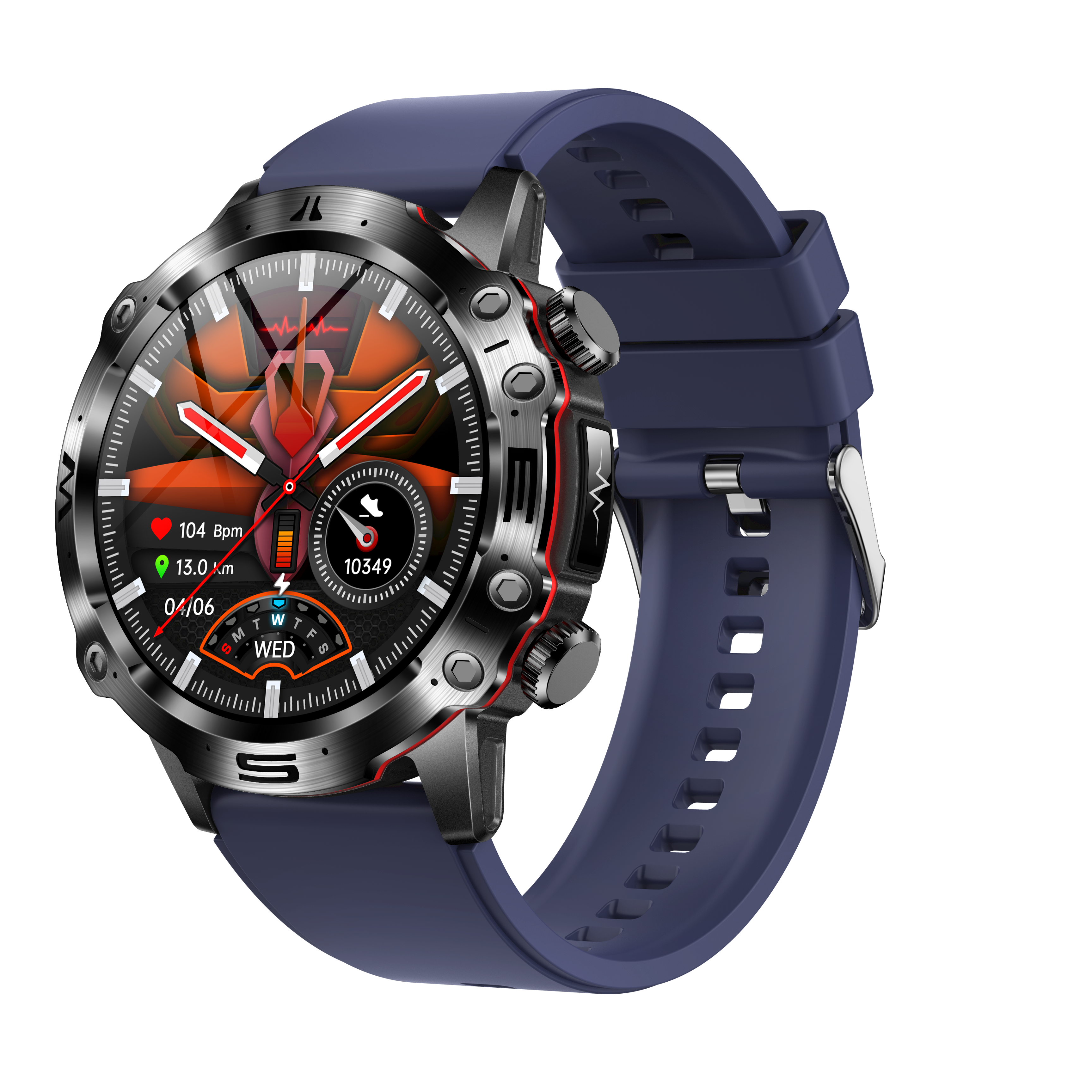 Multifunktion Gesundheits- und Fitness-Smartwatch