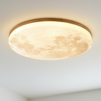Moon Round | Minimalistische LED-Deckenleuchte