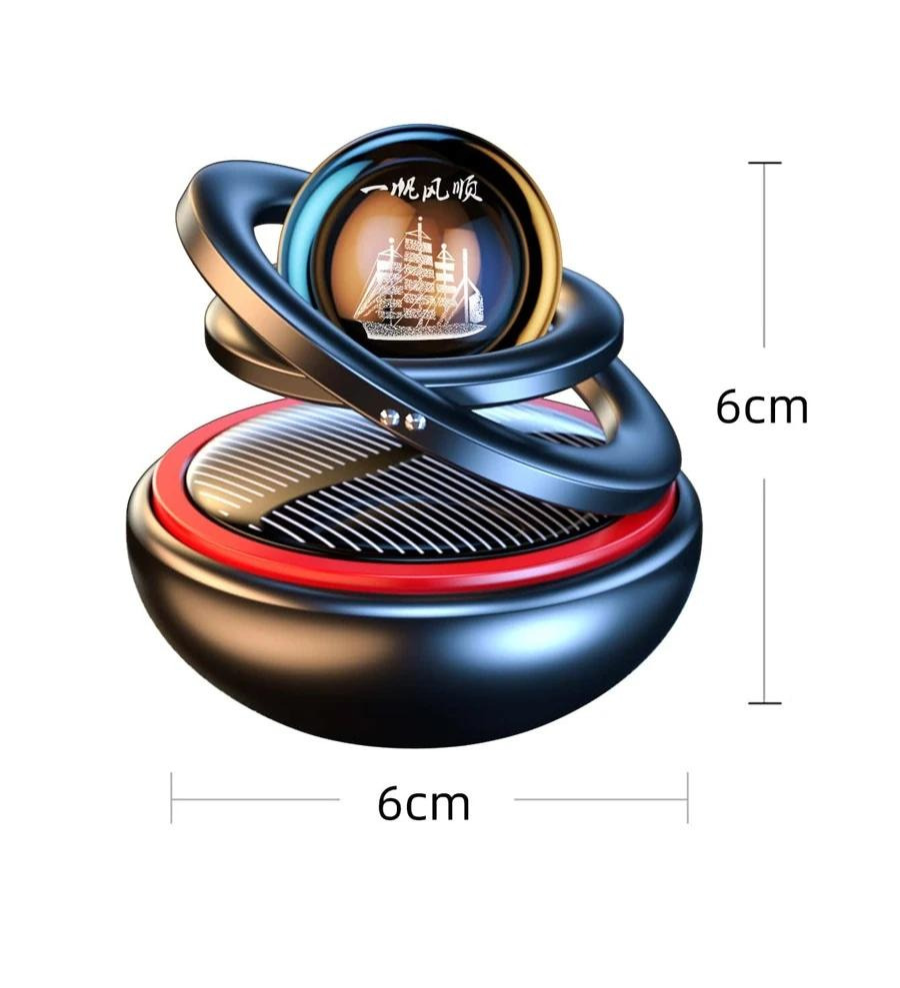 Becotic™ Solar-Auto-Lufterfrischer | Cooles Design und funktioniert mit Solarenergie