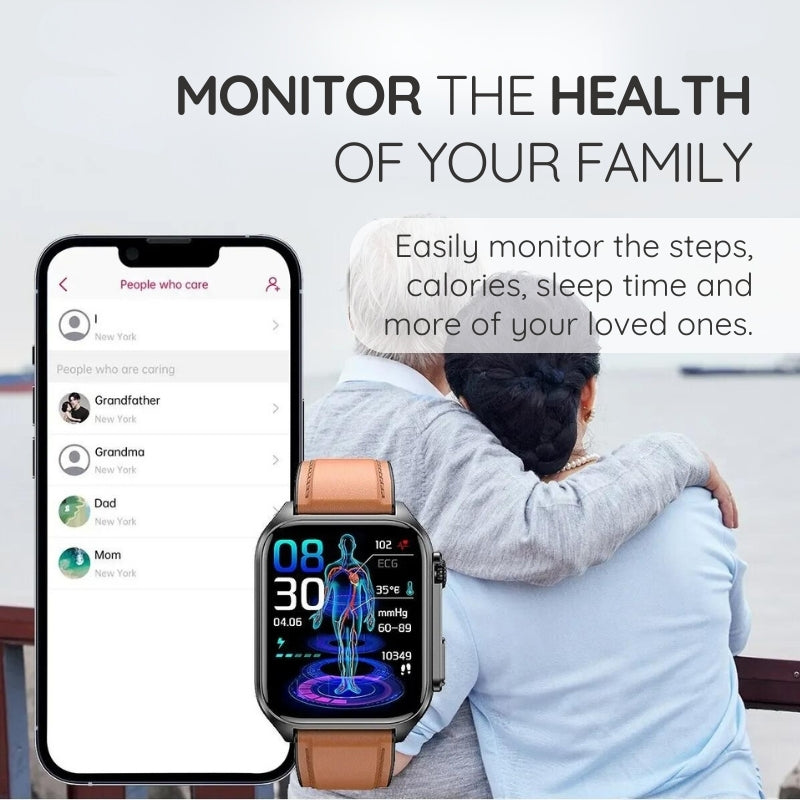 All-in-One wasserdichte Gesundheitsuhr