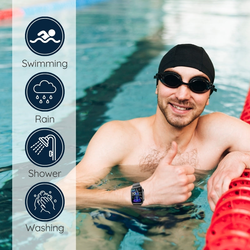 All-in-One wasserdichte Gesundheitsuhr