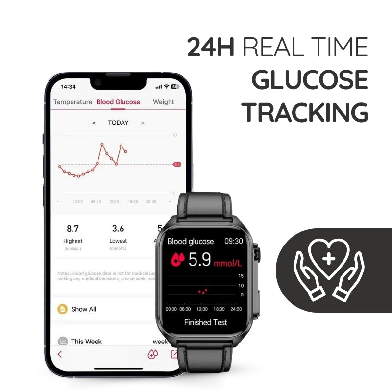 All-in-One wasserdichte Gesundheitsuhr