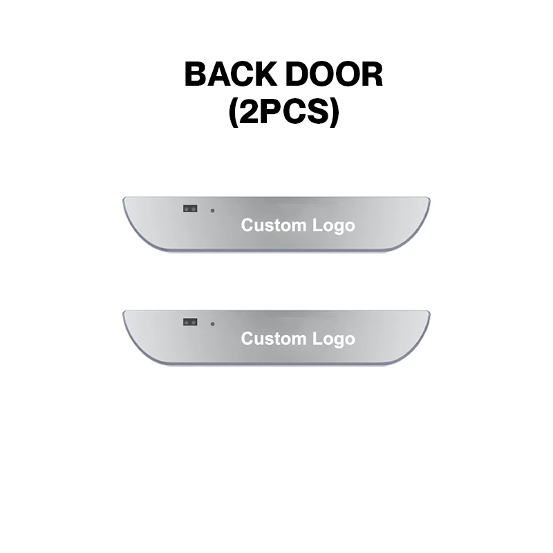 4 Stück anpassbare drahtlose Auto-Sensing LED-Autotürenleistenlichter für alle Automodelle