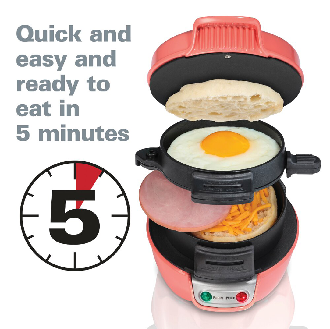 Dual & Single Frühstückssandwich-Maker