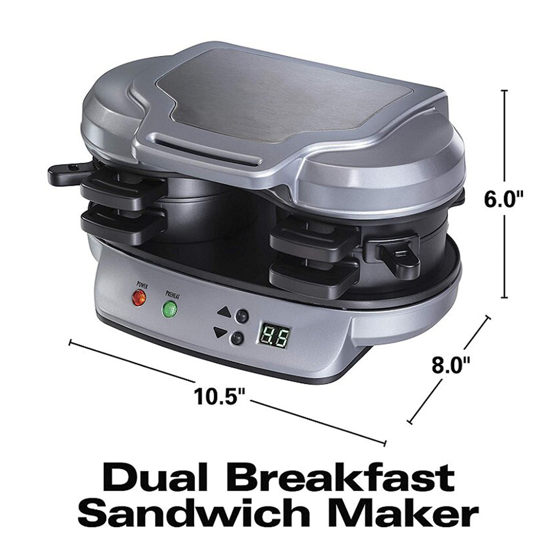 Dual & Single Frühstückssandwich-Maker