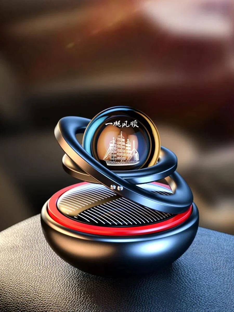 Becotic™ Solar-Auto-Lufterfrischer | Cooles Design und funktioniert mit Solarenergie