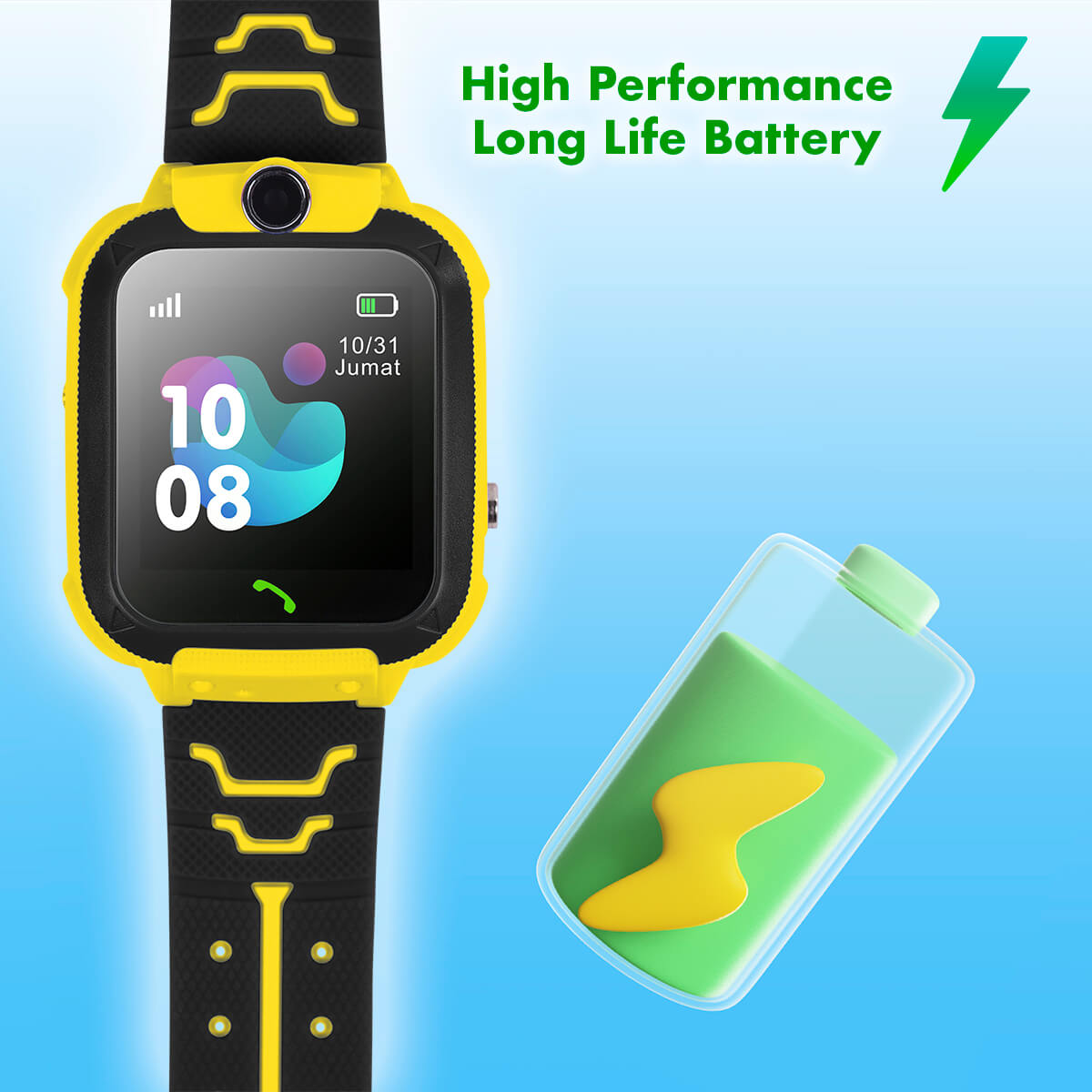 Kids Smart Pro Watch – Ideales Geschenk für Jungen im Alter von 4 bis 10