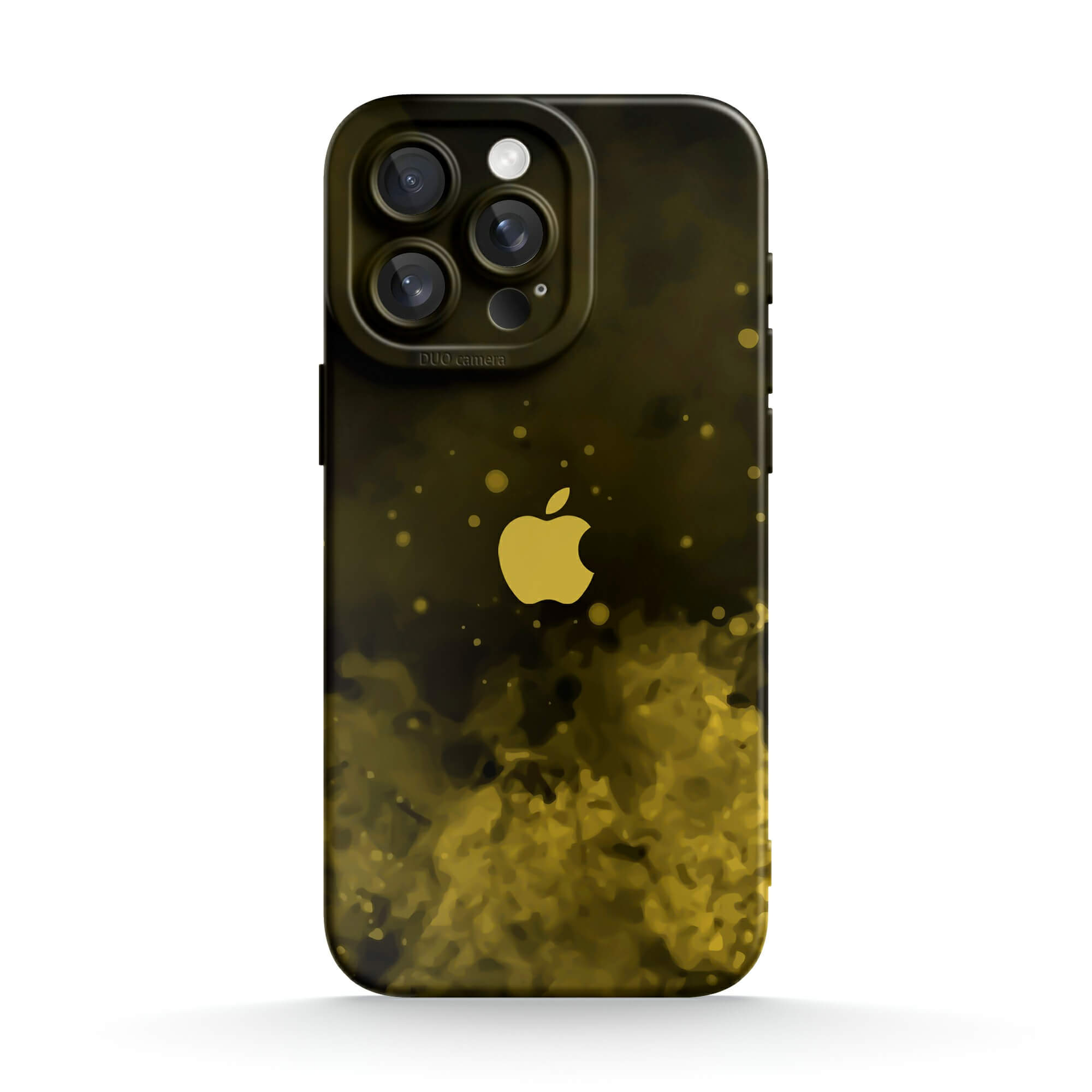 Schwarz & Gelb | iPhone-Serie Stoßfeste Schutzhülle