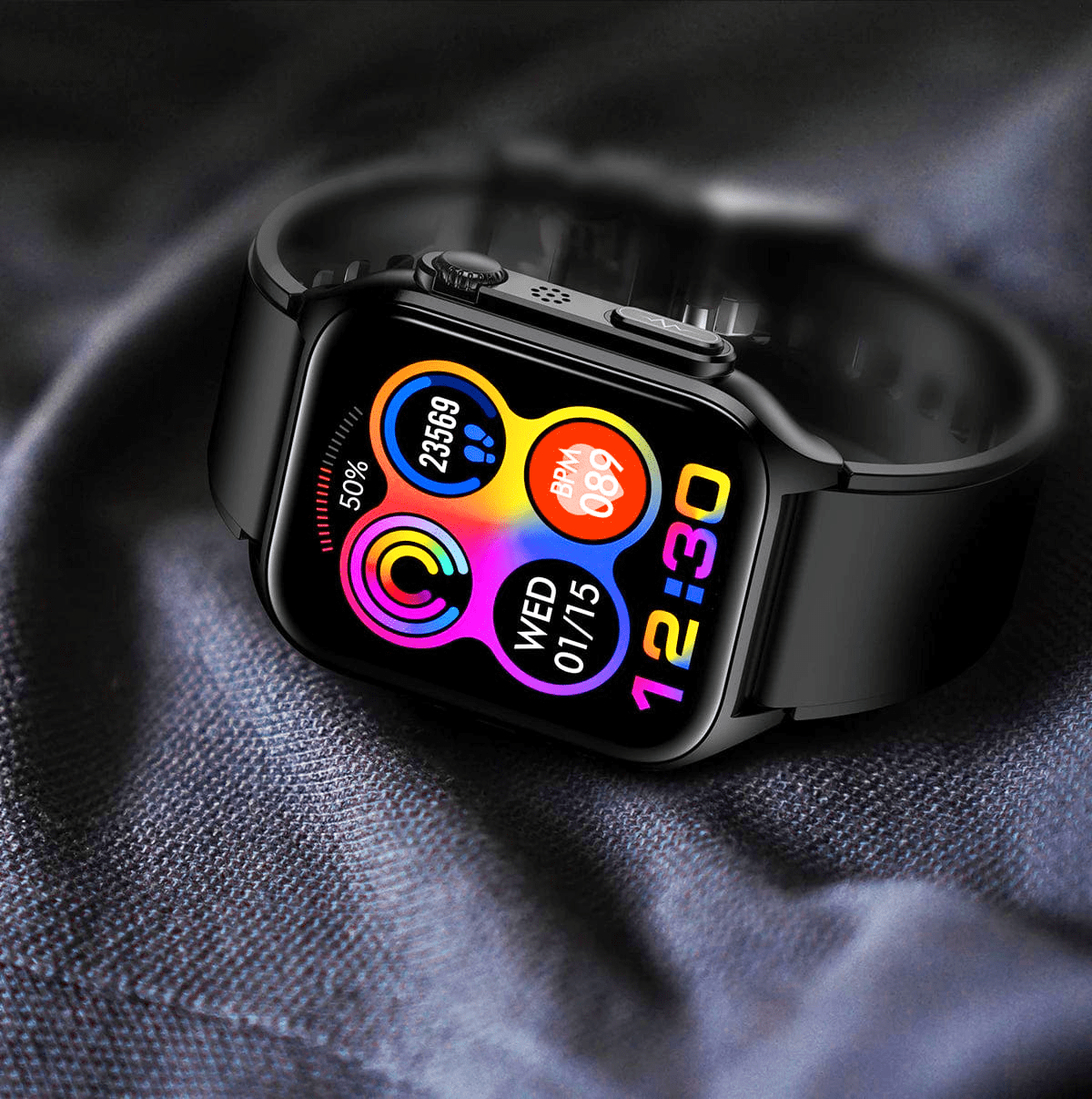Vitality Smart Watch - Gesundheits- und Fitnesstracker All-In-One Überwachung wasserdicht