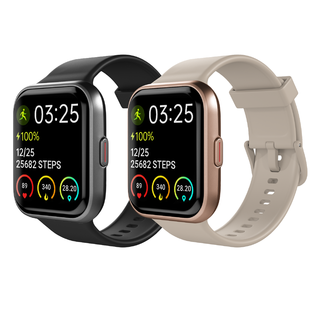Health Smartwatch 3 - Fortschrittliche Gesundheitsüberwachung für Android & iOS - Ideal für Männer, Frauen und Senioren