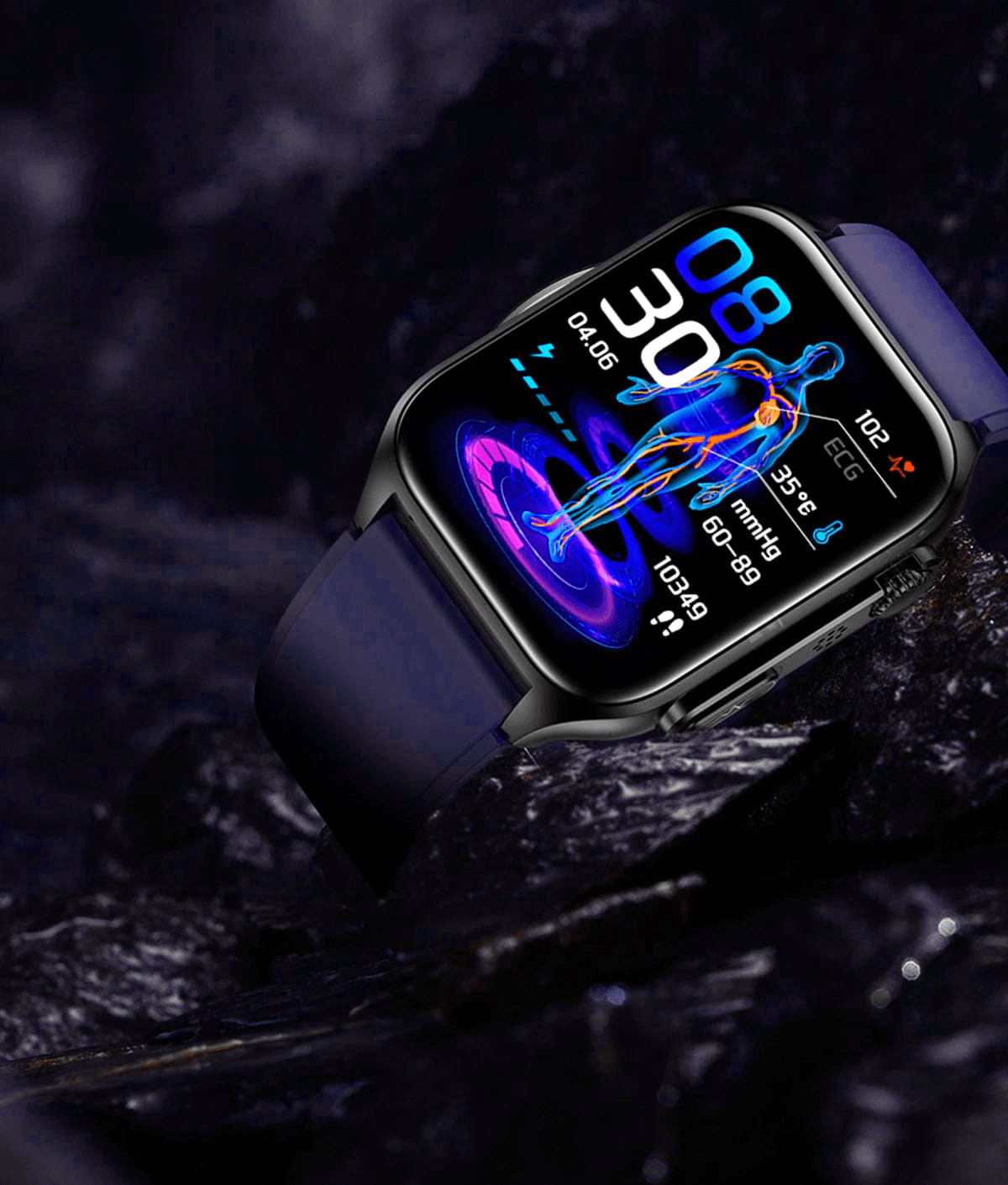 Vitality Smart Watch - Gesundheits- und Fitnesstracker All-In-One Überwachung wasserdicht