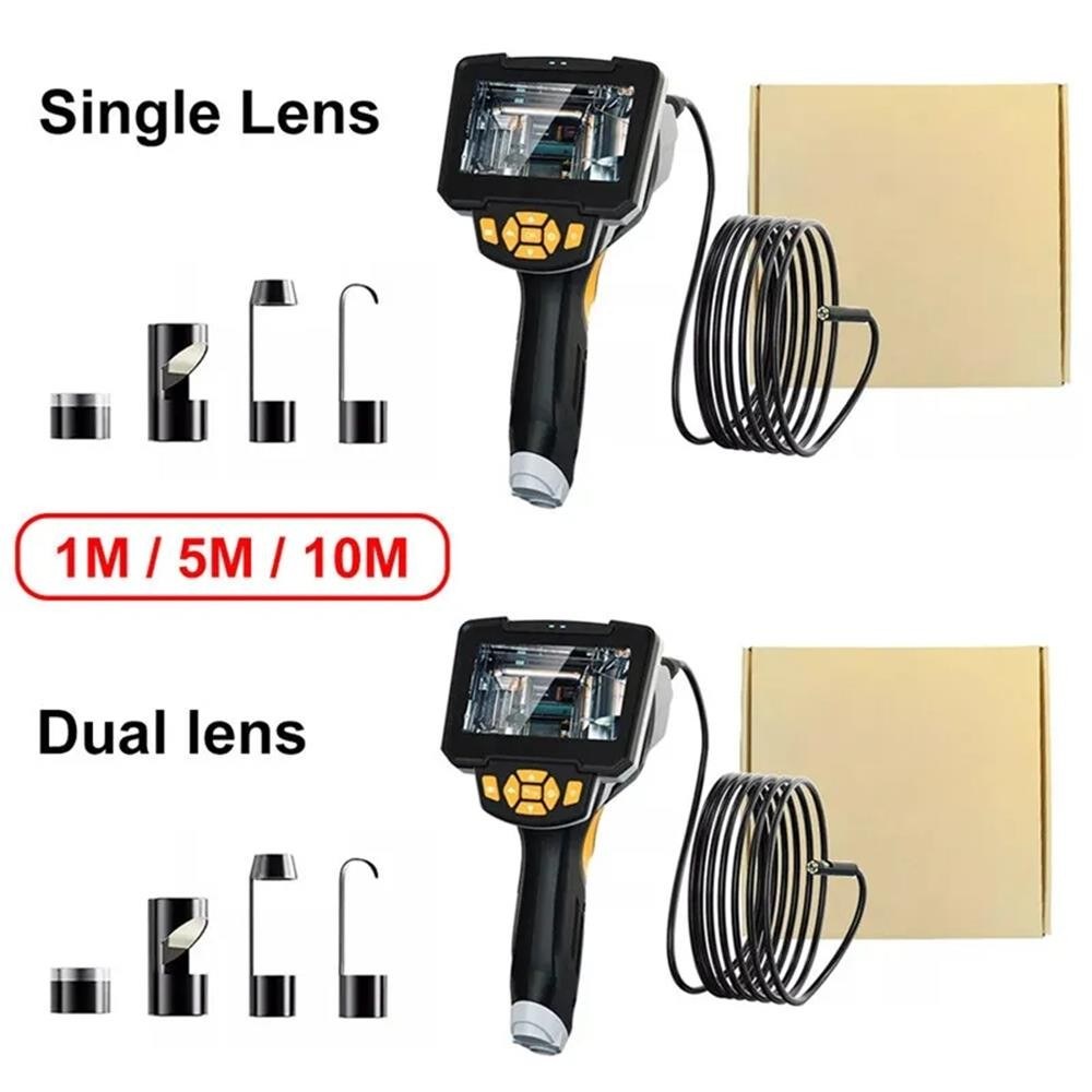 1080P wasserdichter tragbarer industrieller Endoskop mit 4,3-Zoll-HD-Bildschirm, 2MP Kamera, IP67-Bewertung, 2000mAh Akku, effiziente Bildübertragung