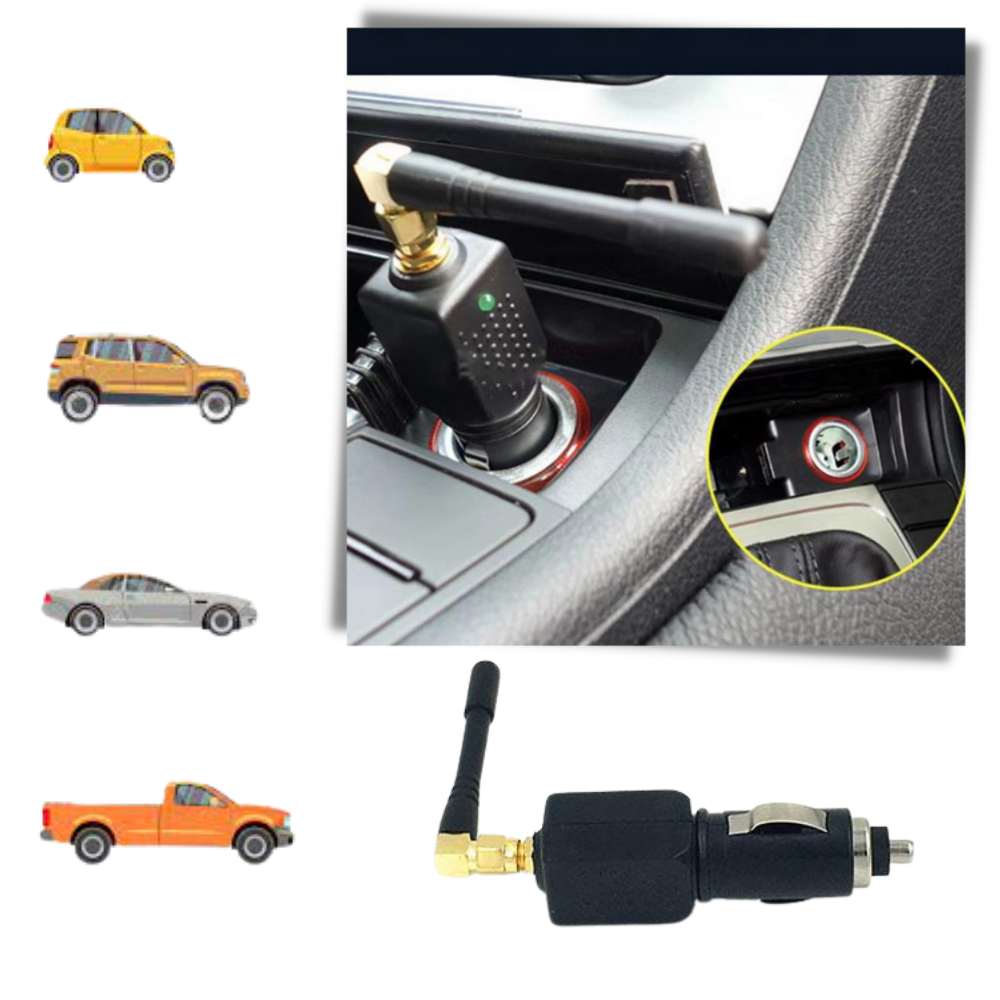 Zelara - Sicherer Auto GPS Blocker Stecker und Spielen Datenschutz