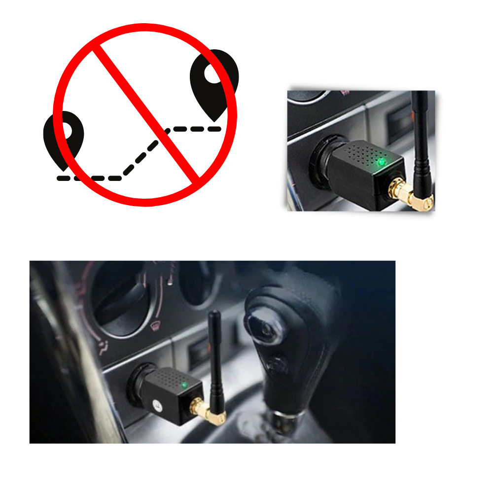 Zelara - Sicherer Auto GPS Blocker Stecker und Spielen Datenschutz
