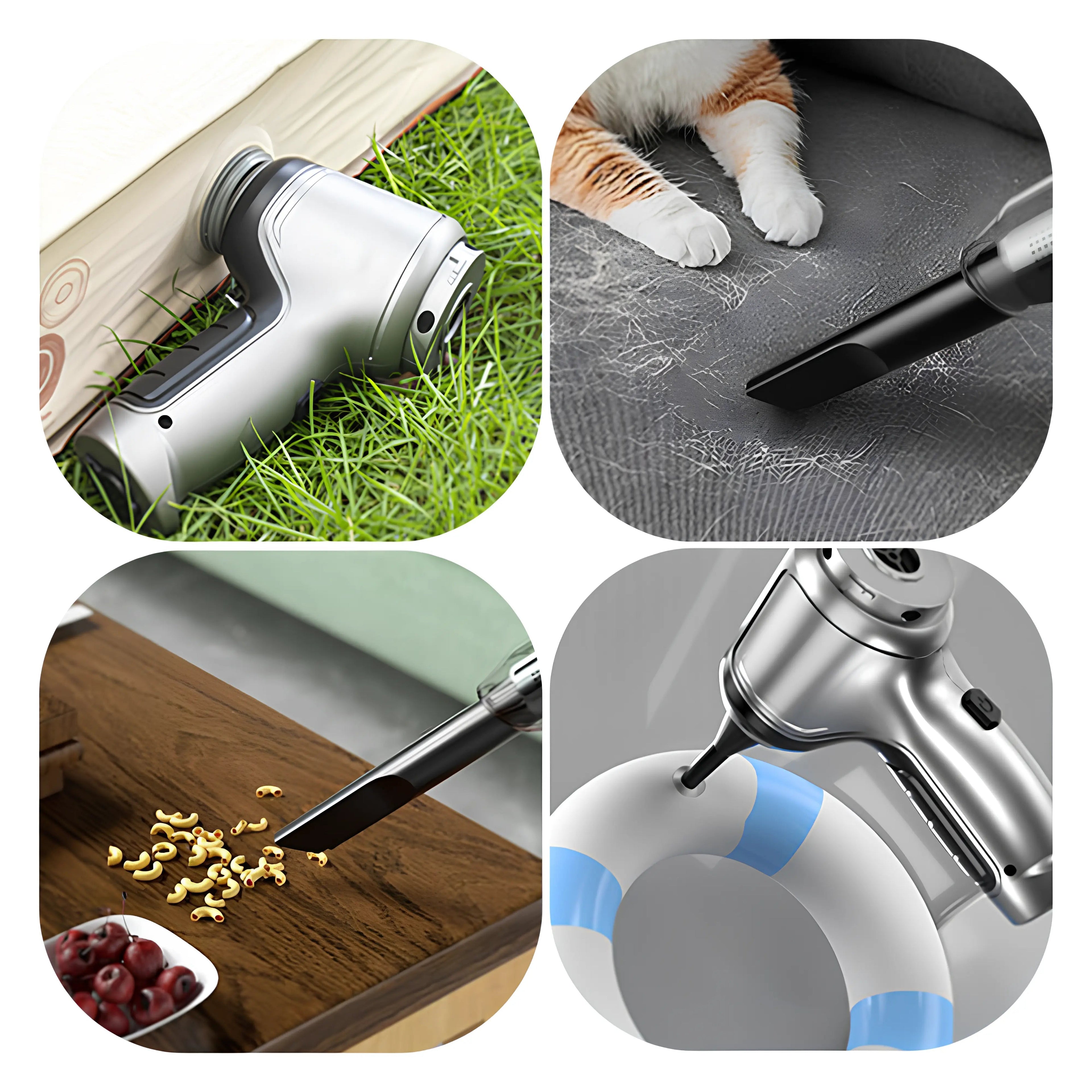 VacPro™ | Kabelloser Handstaubsauger für Zuhause & Auto