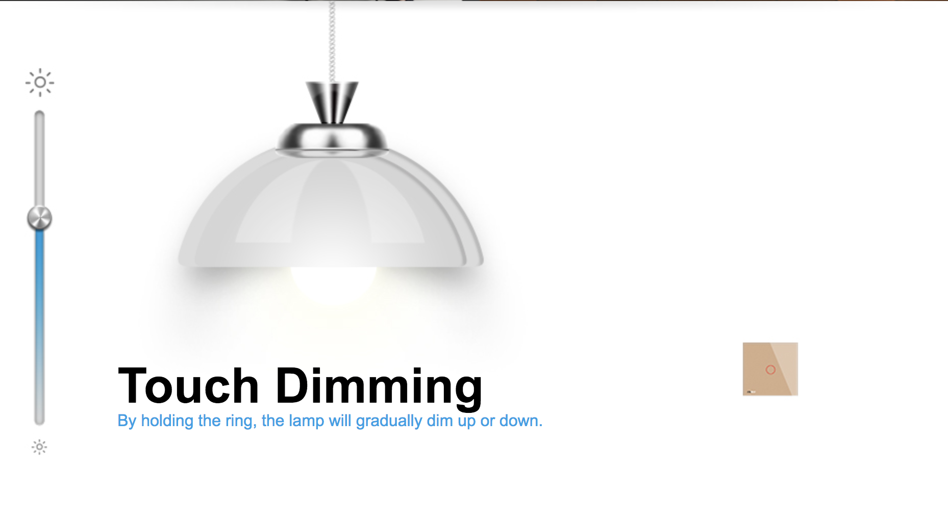 Smart Touch-Lichtschalter mit Dimmfunktion, Glasoberfläche & Fernbedienung – Feuchtigkeitsfest & LED-Hintergrundbeleuchtung