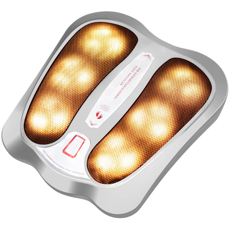 Shiatsu Fuß- & Wadenmassagegerät mit Wärme – 18 Knetrollen