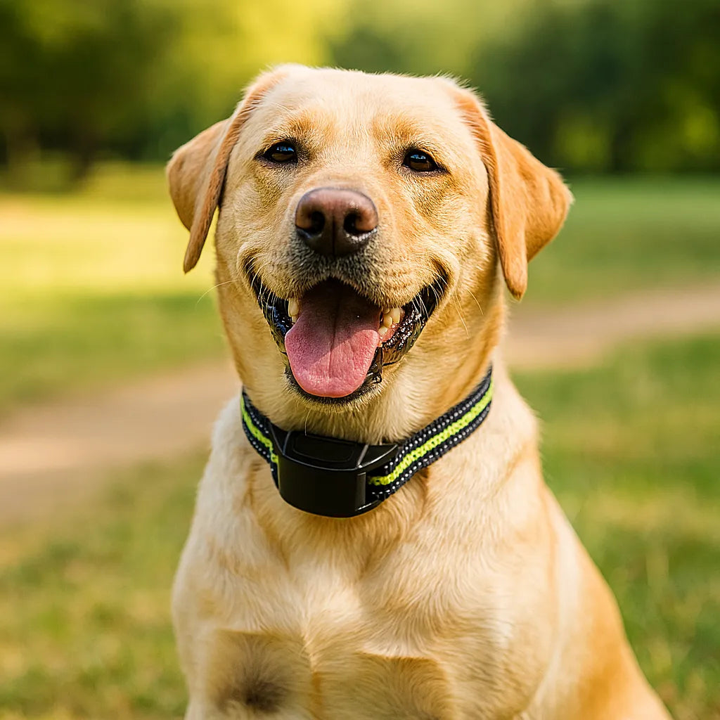 Anti Bell Halsband für Hunde ohne Strom mit Vibration