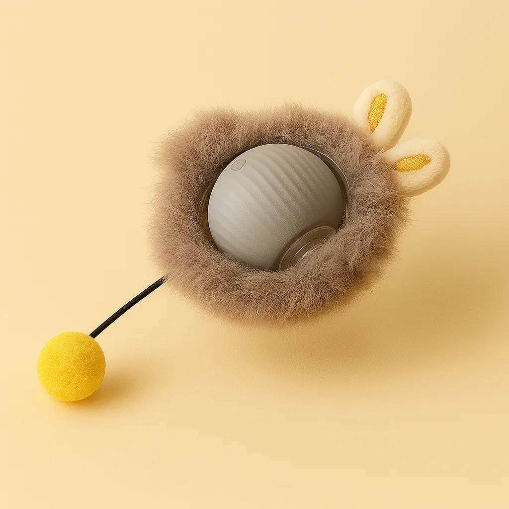 Interaktives Hundespielzeug mit Bewegung | Beschäftigung für Zuhause