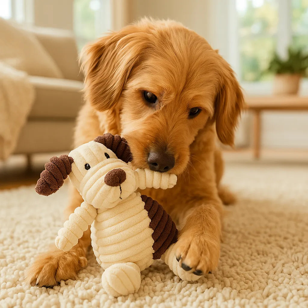 Weiches Hundespielzeug zum Kuscheln & zur Beschäftigung