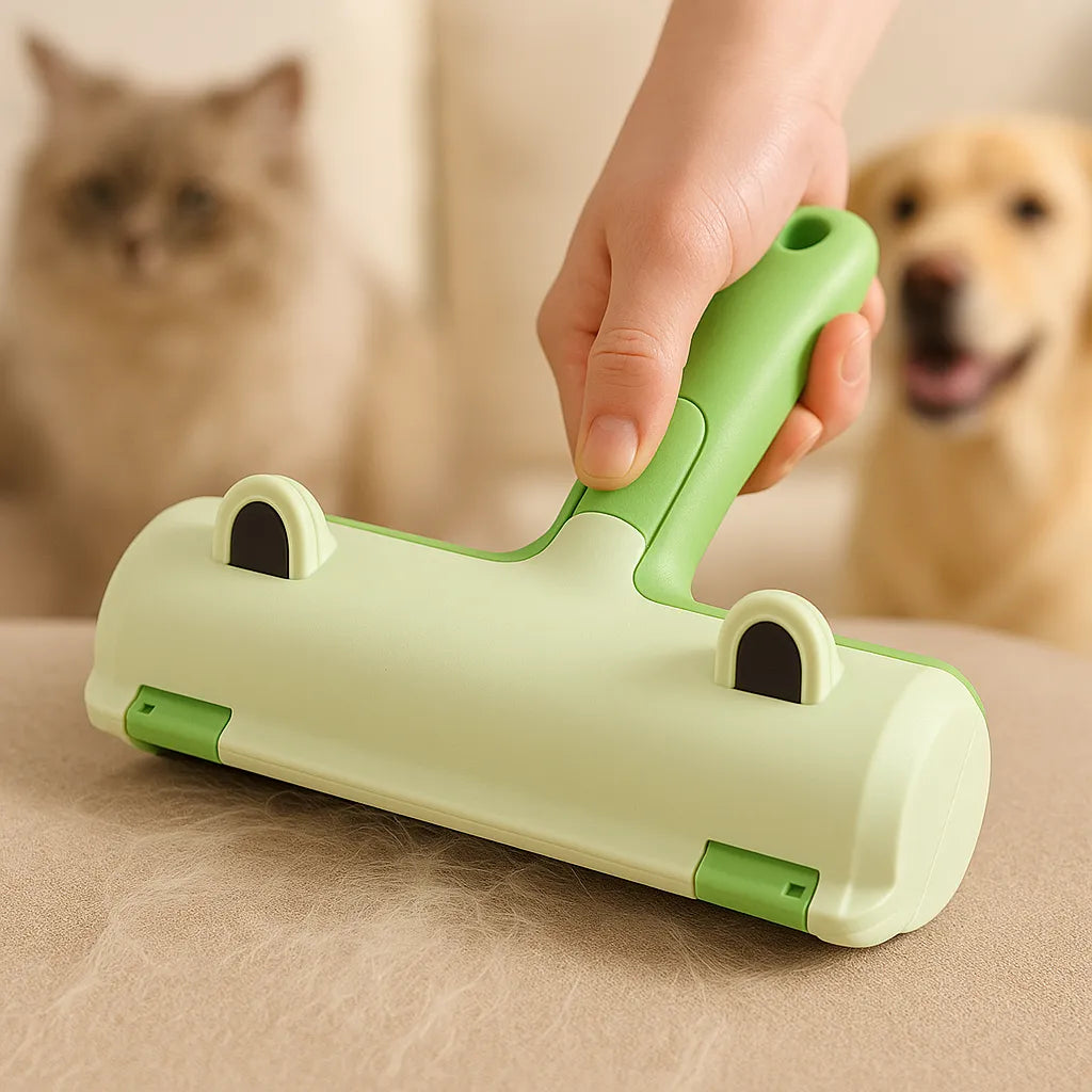 Wiederverwendbarer Tierhaarentferner für Kleidung, Möbel & Auto | Fellbeseitigung