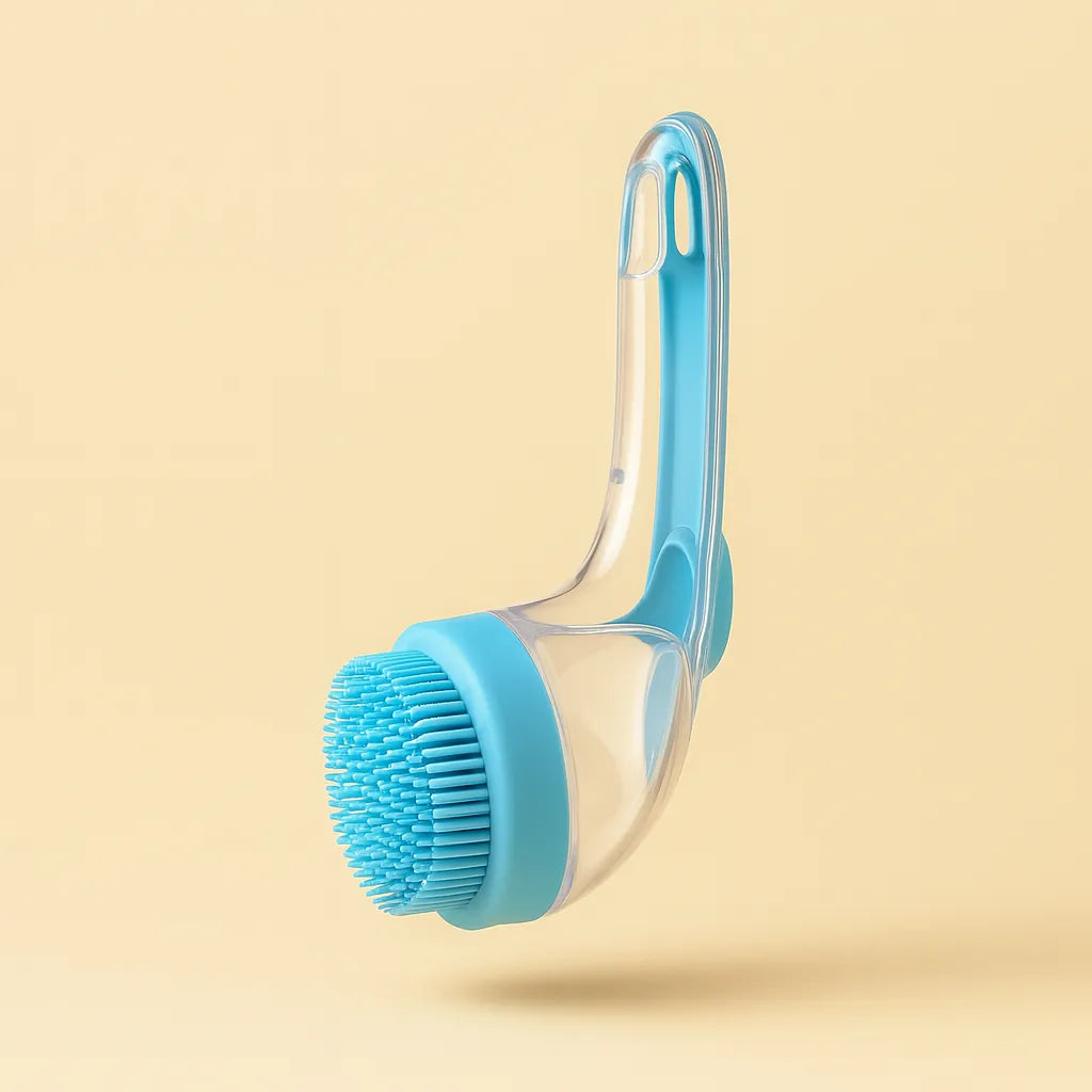 Hundebürste mit Seifenspender – Sanfte Waschbürste zur Fellreinigung & Hautpflege