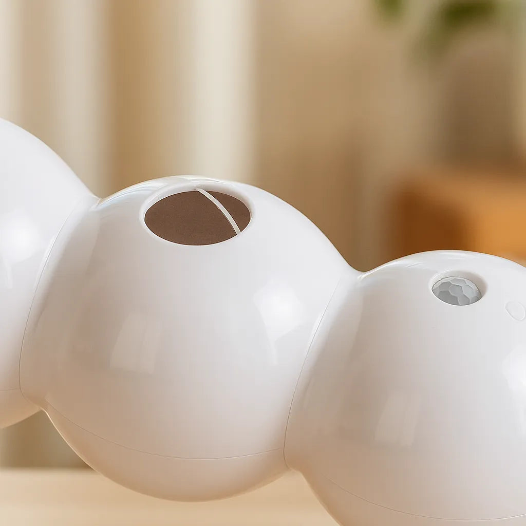 Interaktives Wandspielzeug Katze | Automatischer Wurm mit Sensor