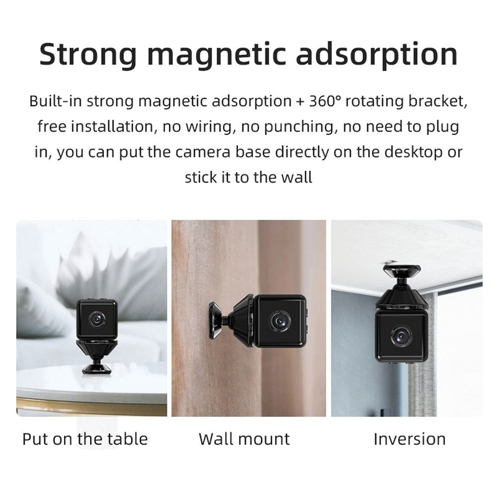 1080P X6D Mini Drahtlose Smart Video Kamera Monitor