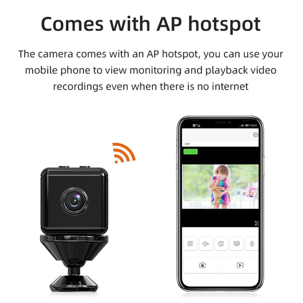 1080P X6D Mini Drahtlose Smart Video Kamera Monitor