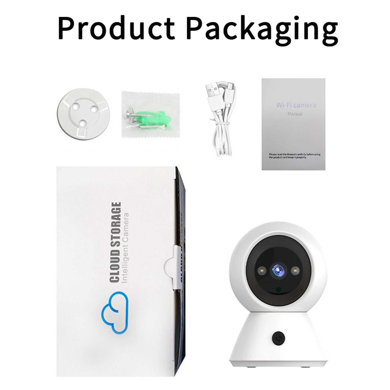 K11 1080P Dual-Band Innen Smart Wireless Sicherheitskamera mit WiFi Überwachung