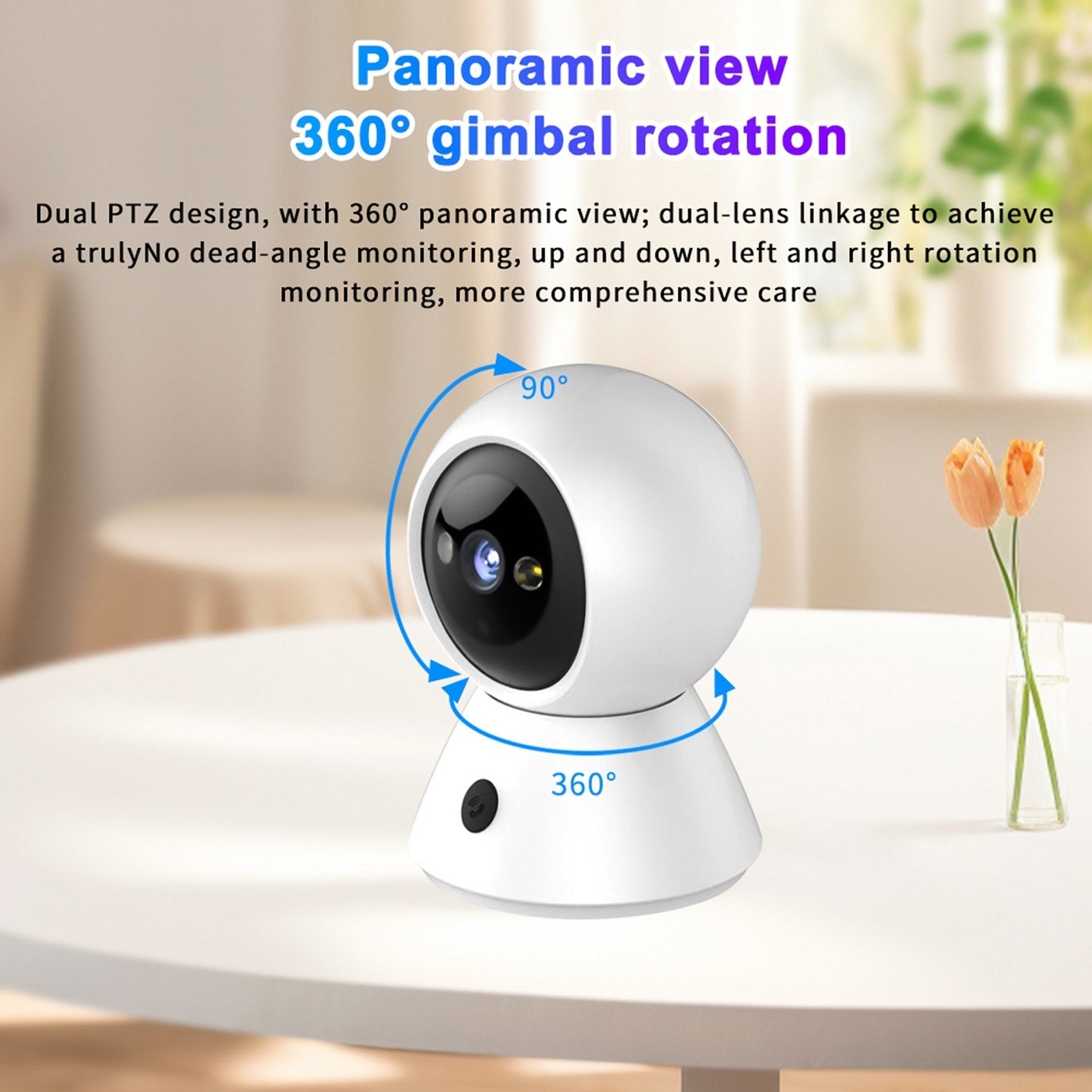 K11 1080P Dual-Band Innen Smart Wireless Sicherheitskamera mit WiFi Überwachung