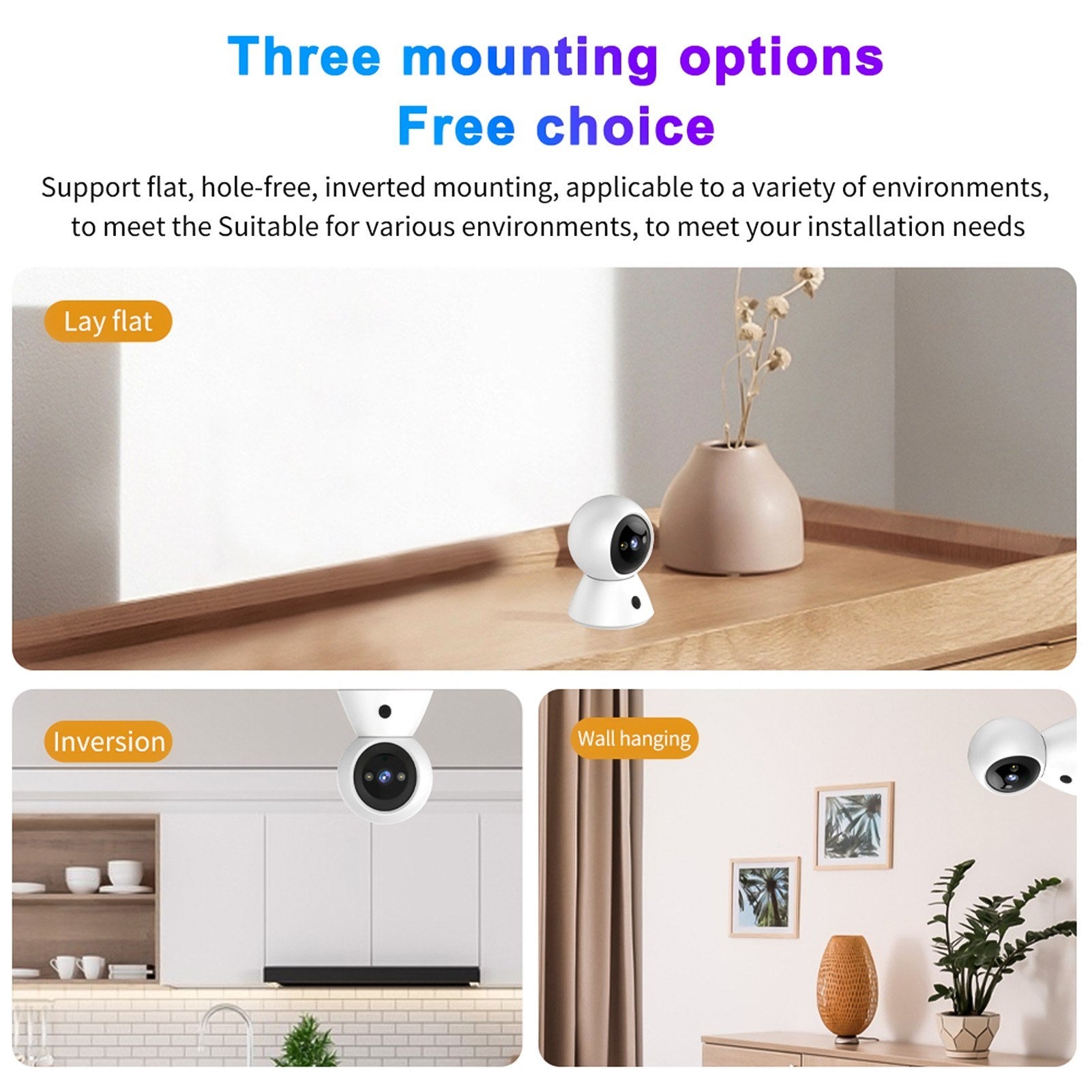 K11 1080P Dual-Band Innen Smart Wireless Sicherheitskamera mit WiFi Überwachung