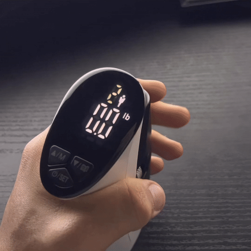 PowerGrip Pro - Digitales Griffkraftmessgerät mit LED-Anzeige zur Handstärkung