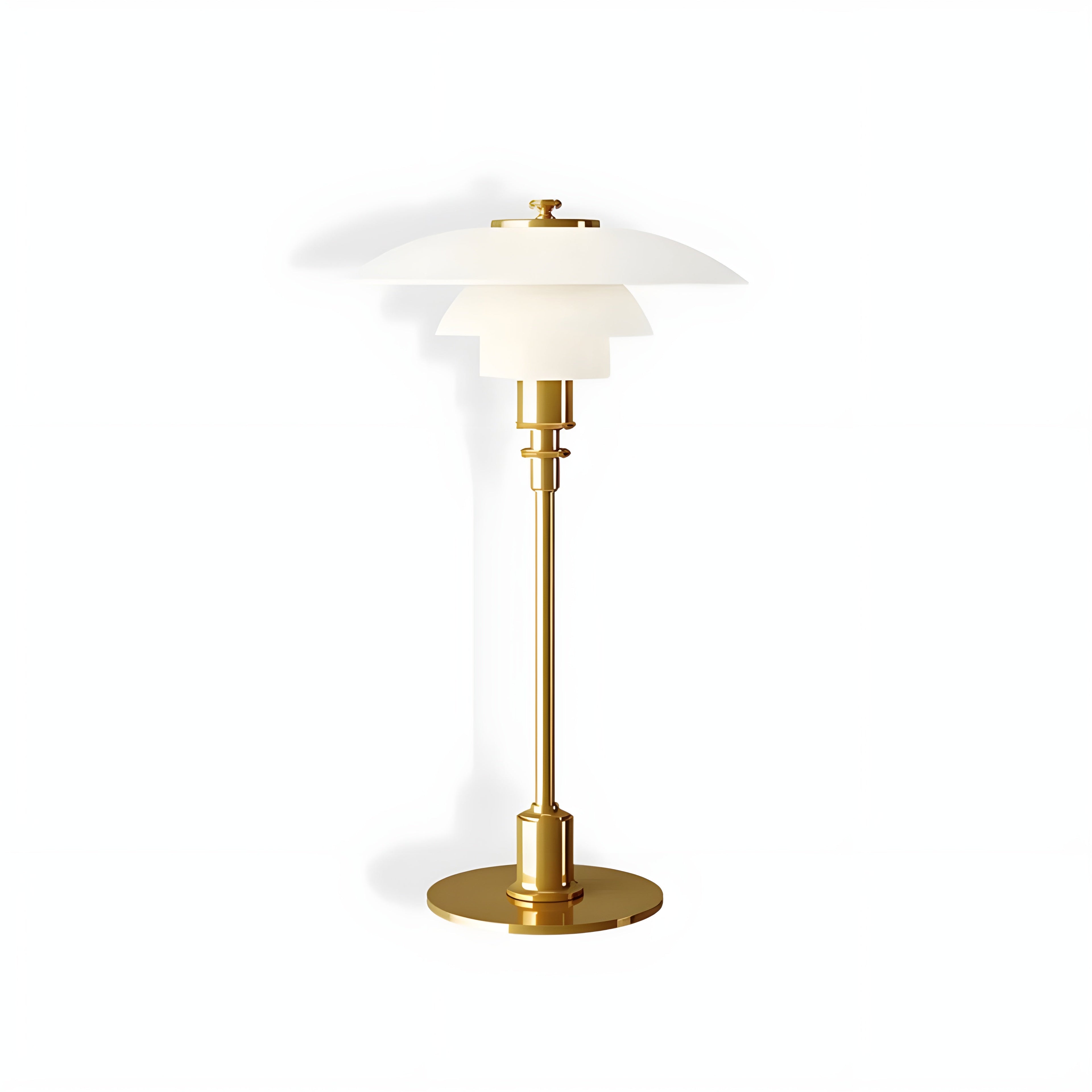 NordiGlow LED Tischlampe – Elegantes Glasdesign im nordischen Stil, dimmbare Beleuchtung für Arbeitszimmer, Wohnzimmer oder Schlafzimmer