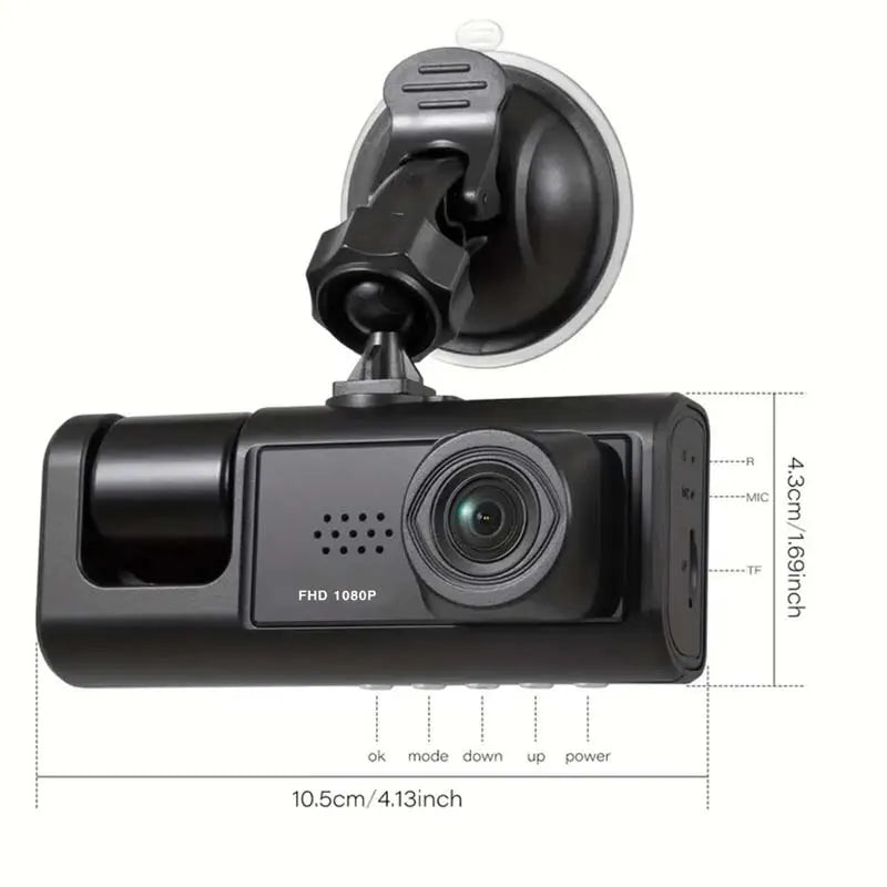 Camdrive | Selbstklebende Dashcam | Sicher und mit Vertrauen fahren