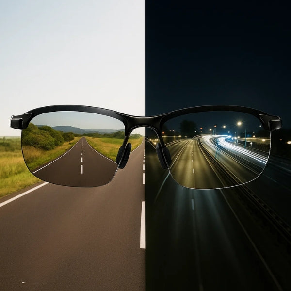 Nachtsichtbrille mit gelben Gläsern – blendfreies Fahren bei Nacht, Regen oder Nebel