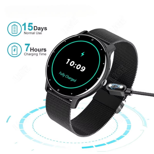 Fitness & Smartwatches für Frauen & Männer - Wasserdicht, Herzfrequenzmonitor