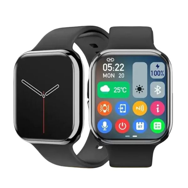 Motion GPS Smartwatch - Gesundheitsüberwachung Fitnessuhr mit Silikonarmband