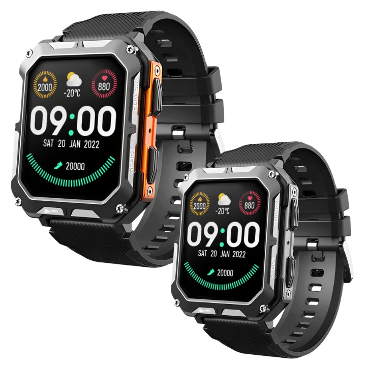 Harte Smart Sportuhr – Hut langlebige Herrenwatch mit Funktionen