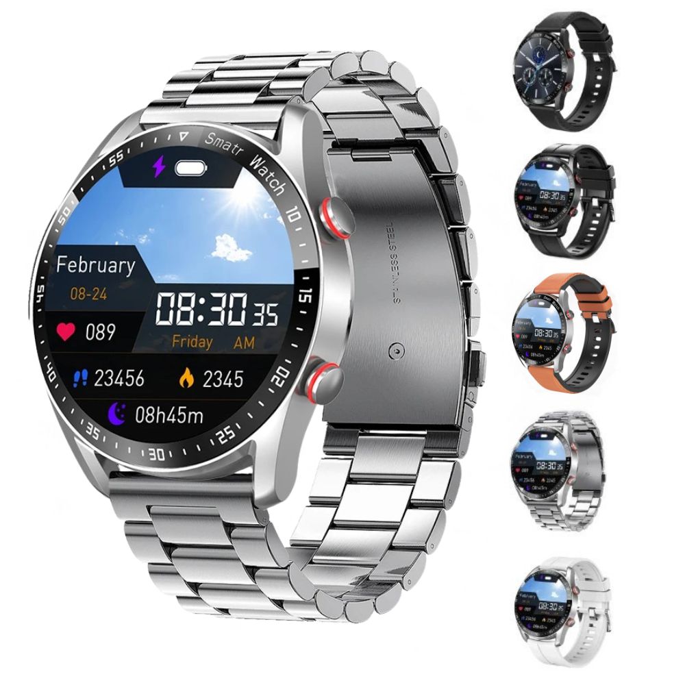 Diabetes Smartwatch mit Glukoseüberwachung – Nicht-invasive Blutzuckertester für Gesundheit und Fitness